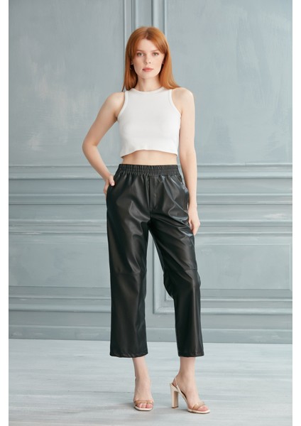 Siyah Deri Pantolon fiyatları