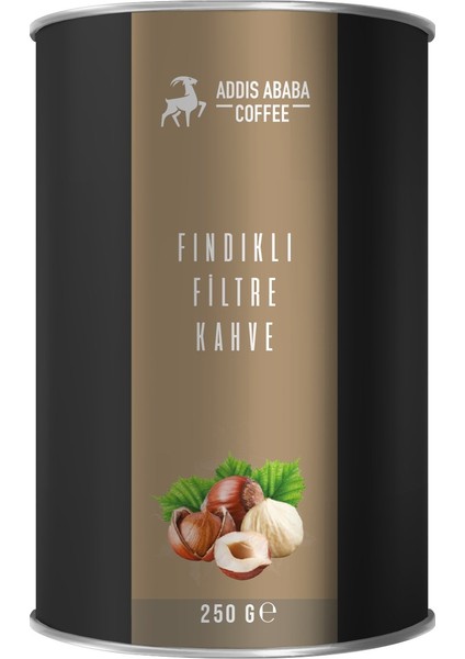 Addis Ababa Coffee Coffee Fındıklı Filtre Kahve 250 Gr.