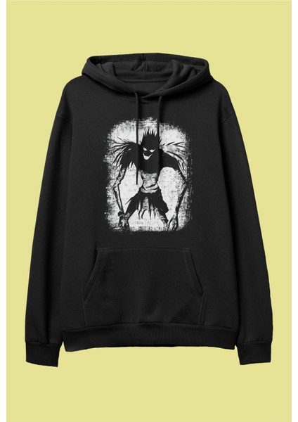 Death Note Ryuk Anime Karakter Baskılı Özel Tasarım Kapüşonlu Sweatshirt Hoodie