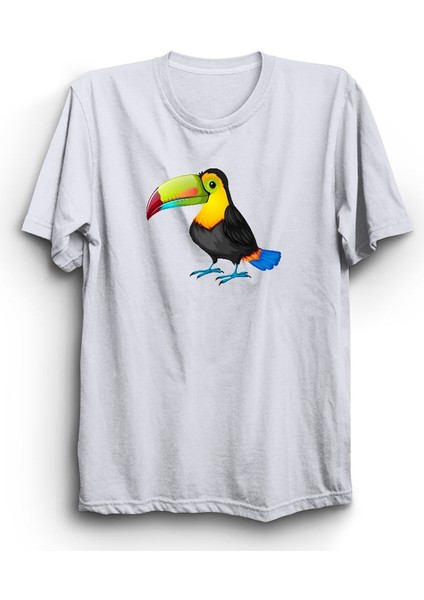 Toucan Bird, Tukan Kuşu, 777, Şans, Bolluk Bereket, Kuş Tişört