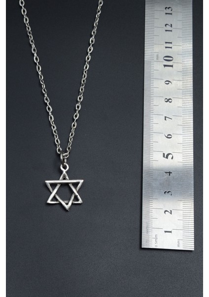 Minimal Pentagram Düz Zincir Kolye fırsatları