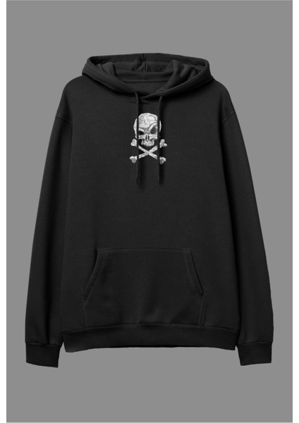 Zoka Wear  Tasarım Baskılı Kapüşonlu Sweatshirt Hoodie