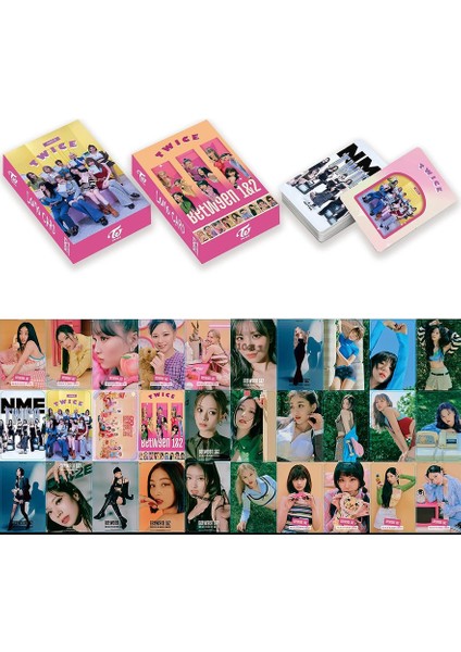 Kaleis 5 Paket / 150 Adet Twıce Lomo Card Kpop Tebrik Kartı - Çok Renkli (Yurt Dışından)