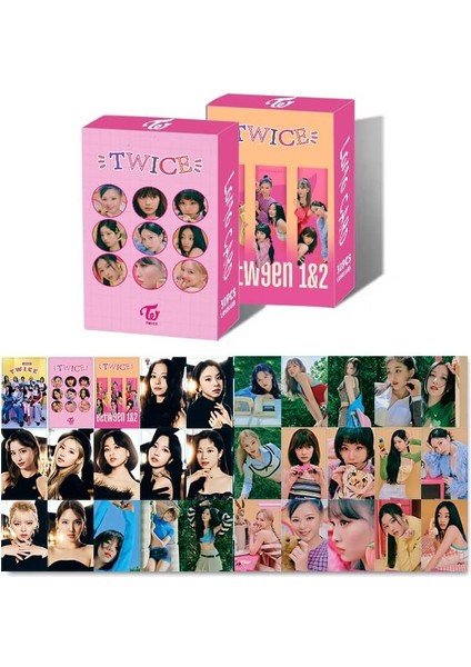 Kaleis 5 Paket / 150 Adet Twıce Lomo Card Kpop Tebrik Kartı - Çok Renkli (Yurt Dışından)