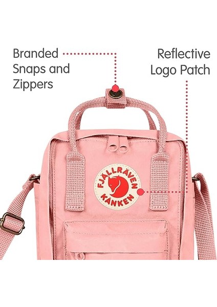 Fjallraven Küçük Omuz Su Geçirmez Çanta - Pembe (Yurt Dışından)