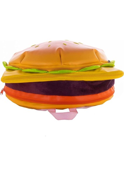 Burger Desenli Sırt Çantası - Sarı (Yurt Dışından) fiyatları