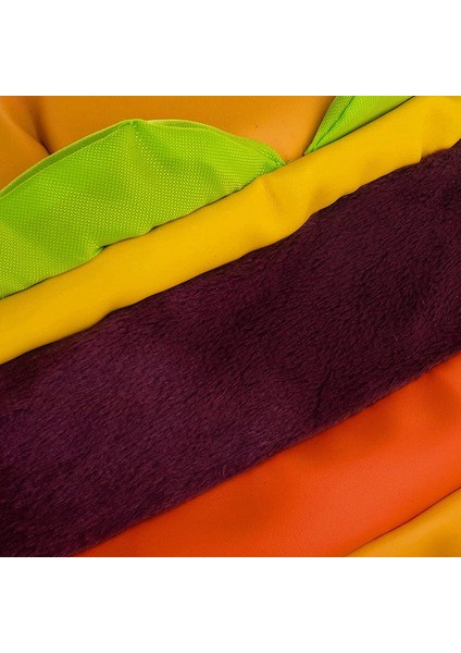 Burger Desenli Sırt Çantası - Sarı (Yurt Dışından) modelleri