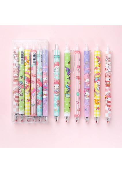 6 Parça Tükenmez Kalem Seti - Renkli (Yurt Dışından) fiyatları