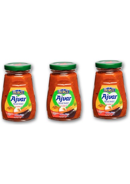 Ajvar Tatlı 310 gr x 3 Adet
