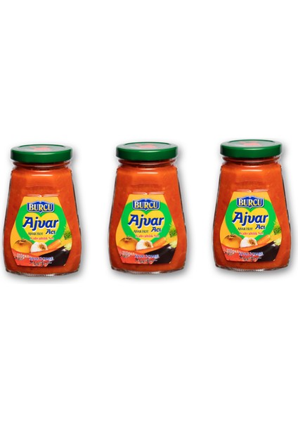 Ajvar Acı 310 gr x 3 Adet