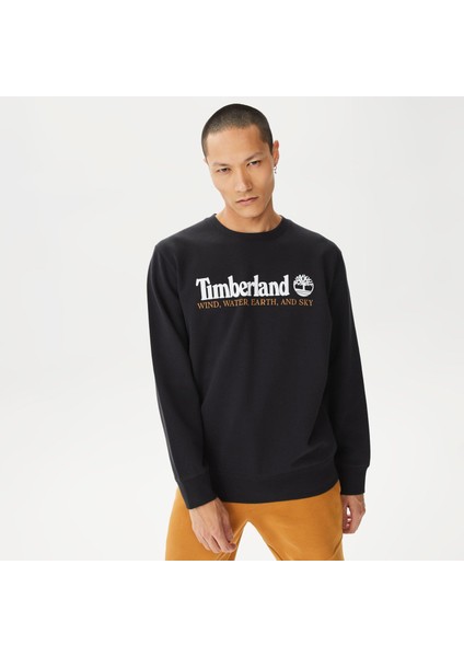 Tımberland Wwes Crew Neck Sweatshirt  (Regular Bb) TB0A27HC0011