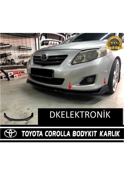 Toyota Corolla Bodykit Ön Karlık Lip