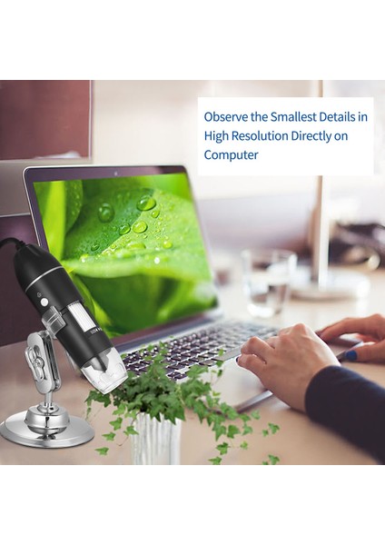USB Dijital Mikroskop Büyüteç - Siyah (Yurt Dışından) fırsatları