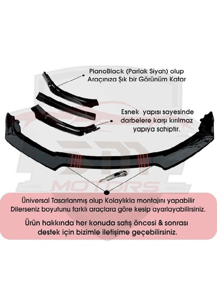 Skoda Rapid Bodykit Ön Karlık Lip