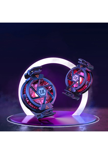 Telefon Soğutucu Fan N5 10W Wireless Şarj Özellikli Tec Soğutma Sistemli Rgb Işıklı Tasarım fırsatları