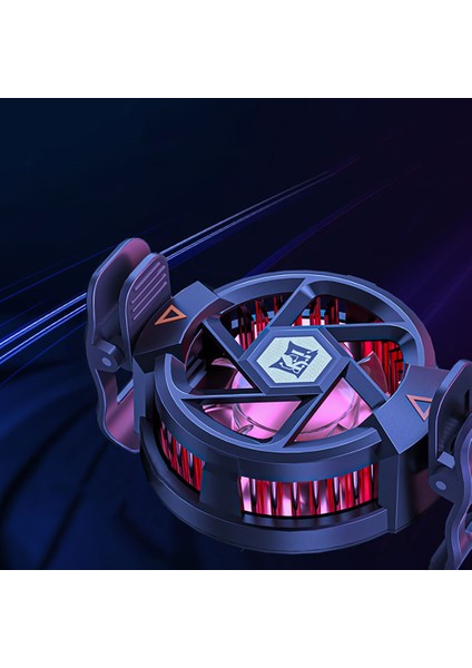 Telefon Soğutucu Fan N5 10W Wireless Şarj Özellikli Tec Soğutma Sistemli Rgb Işıklı Tasarım indirimleri