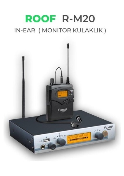 R–M20 In–ear Kablosuz Kulaklık Sistemi fiyatları