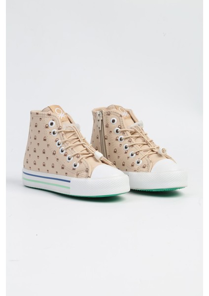 Benetton® | BN-31147 - 3394 Bej - Çocuk Sneaker