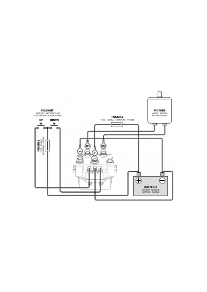 Solenoid Reversing IP66 12V 2500W