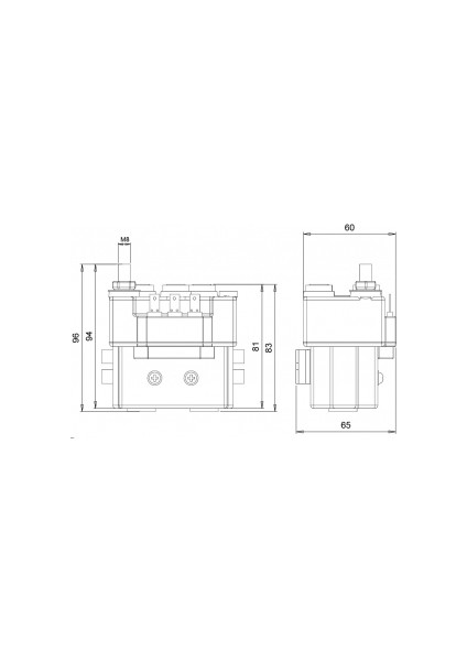 Solenoid Reversing IP66 12V 2500W