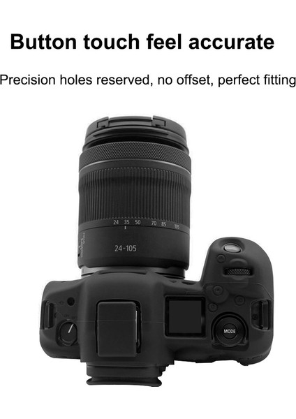 Canon Eos R5 Için Puluz Yumuşak Silikon Koruyucu Kılıf - Siyah (Yurt Dışından) fırsatları