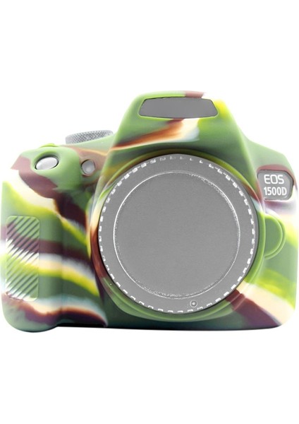 Canon Eos 1300D / 1500D Için Silikon Koruyucu Kılıf - Yeşil (Yurt Dışından)