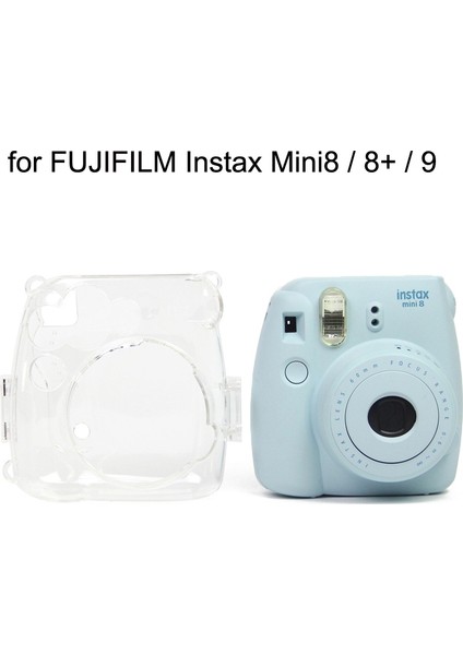 Kamera Kılıf Fujıfılm Instax Mini 8 / 8+ / 9 Şeffaf - Şeffaf (Yurt Dışından) modelleri