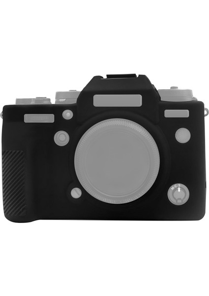 Fujifilm X-T4 Için Puluz Yumuşak Silikon Koruyucu Kılıf - Siyah (Yurt Dışından)