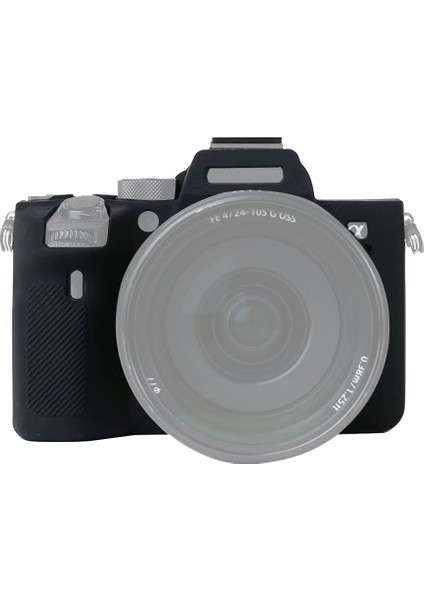 Sony A7R4 Için Yumuşak Silikon Koruyucu Kılıf - Siyah (Yurt Dışından)