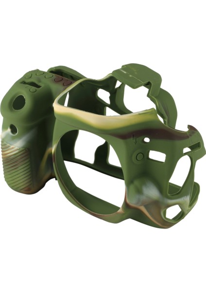 Canon Eos 80D Için Puluz Yumuşak Silikon Koruyucu Kılıf - Yeşil (Yurt Dışından)