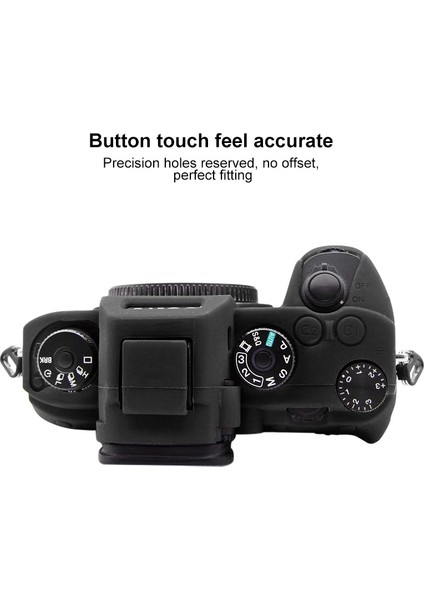 Sony A9 (Ilce-9) / A7 Iıı Için Silikon Koruyucu Kılıf - Siyah (Yurt Dışından) indirimleri