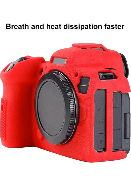 Canon Eos R6 Için Yumuşak Silikon Kılıf - Siyah (Yurt Dışından) indirimleri