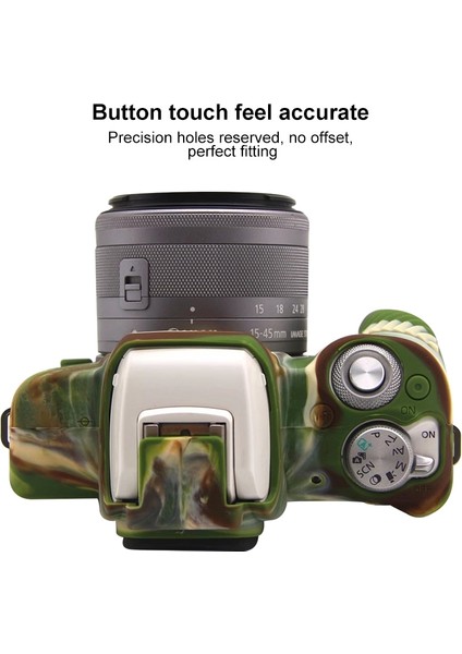 Canon Eos M50 Mark Iı / M50 Iı Için Yumuşak Silikon Kılıf - Yeşil (Yurt Dışından) fırsatları