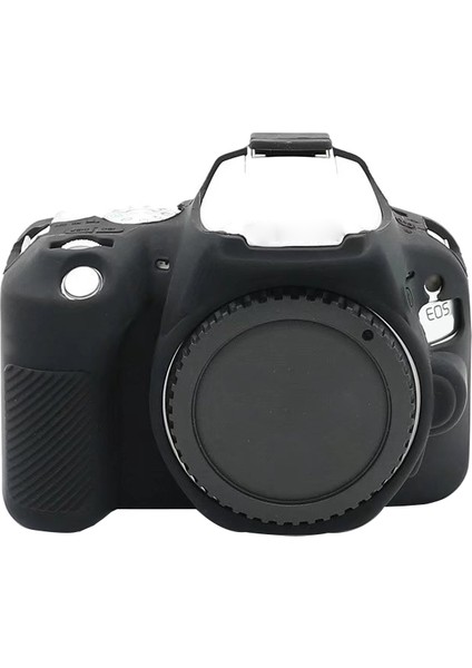 Canon Eos 250D Için Yumuşak Silikon Koruyucu Kılıf - Siyah (Yurt Dışından)