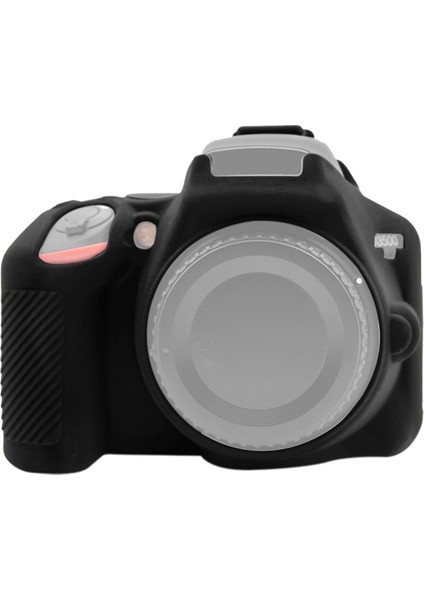 Nikon D3500 Için Puluz Yumuşak Silikon Koruyucu Kılıf - Siyah (Yurt Dışından)