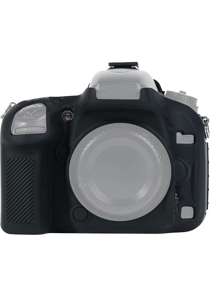Nikon D600 / D610 Için Yumuşak Silikon Kılıf - Siyah (Yurt Dışından)