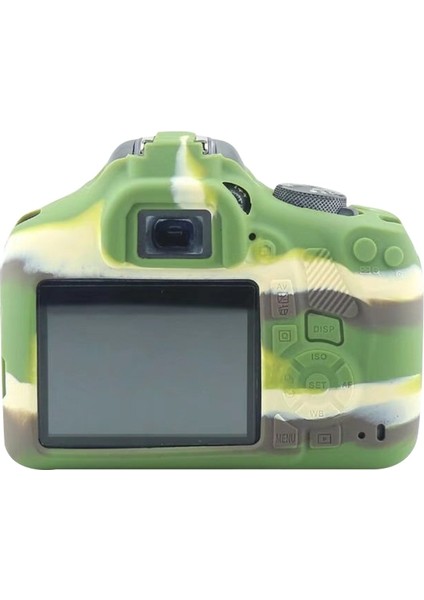 Canon Eos 2000D Için Yumuşak Silikon Kılıf - Yeşil (Yurt Dışından)