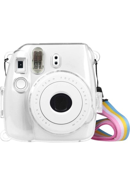 Fujıfılm Instax Mini 9 Için Kayışlı Shl Kılıf - Şeffaf (Yurt Dışından)