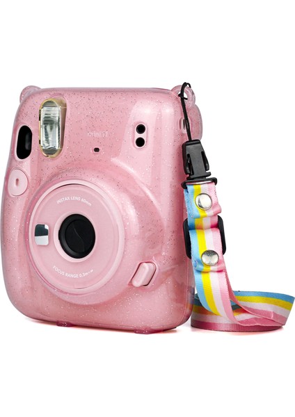 Fujıfılm Instax Mini 11 Için Parlak Güç Kılıf - Pembe (Yurt Dışından) fiyatları