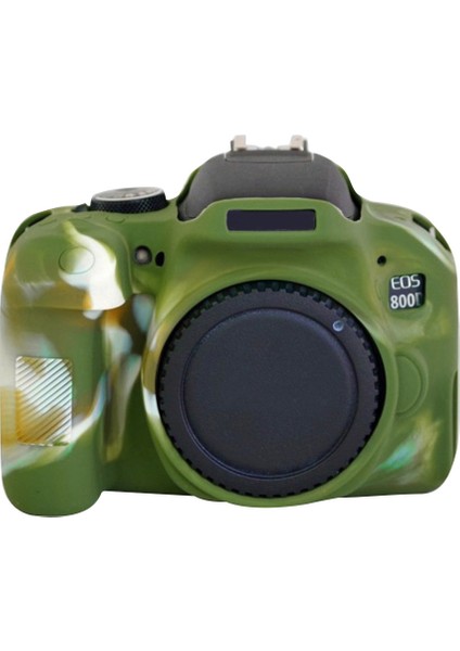 Canon Eos 800D Için Puluz Yumuşak Silikon Koruyucu Kılıf - Yeşil (Yurt Dışından)