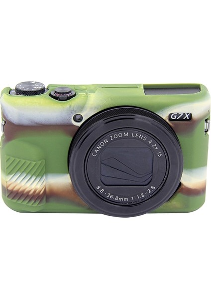 Canon Eos G7 x Mark Iı Için Silikon Koruyucu Kılıf - Yeşil (Yurt Dışından)