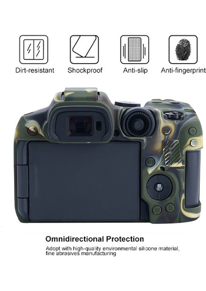 Canon Eos R7 Için Yumuşak Silikon Koruyucu Kılıf - Yeşil (Yurt Dışından) modelleri