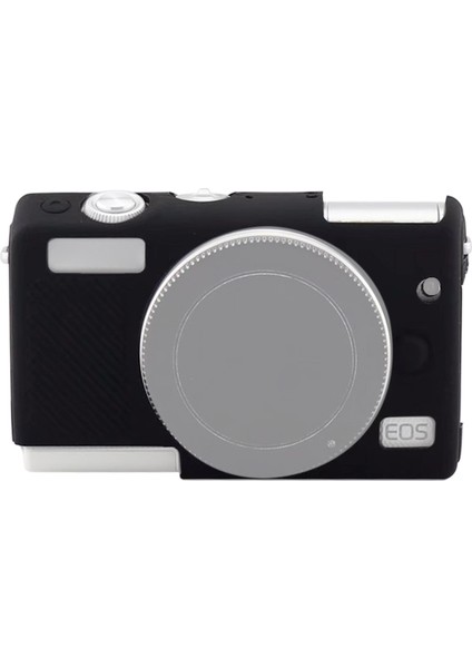 Canon Eos M200 Için Yumuşak Silikon Kılıf - Siyah (Yurt Dışından)