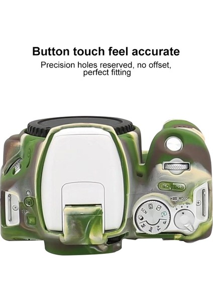 Canon Eos 200D / Eos 200D Mark Iı Için Yumuşak Silikon Kılıf - Yeşil (Yurt Dışından) modelleri