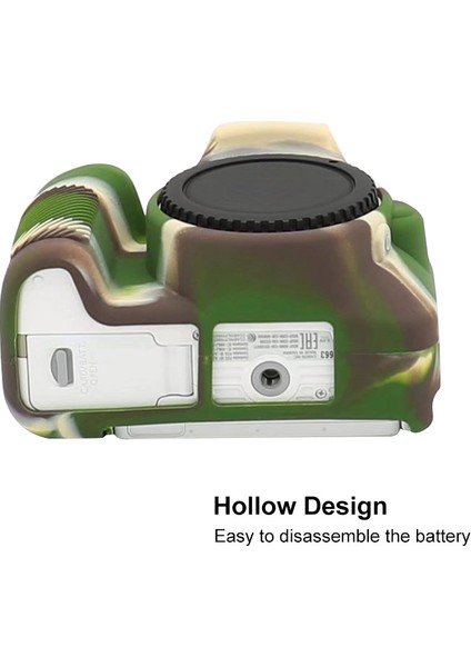 Canon Eos 200D / Eos 200D Mark Iı Için Yumuşak Silikon Kılıf - Yeşil (Yurt Dışından) indirimleri