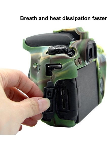 Canon Eos 77D Için Puluz Yumuşak Silikon Koruyucu Kılıf - Yeşil (Yurt Dışından) indirimleri