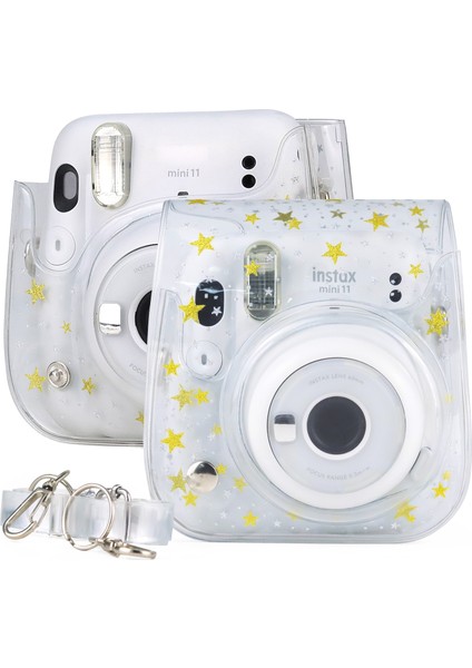 Fujıfılm Instax Mini 11 Için Case Kamera Çantası - Şeffaf (Yurt Dışından)
