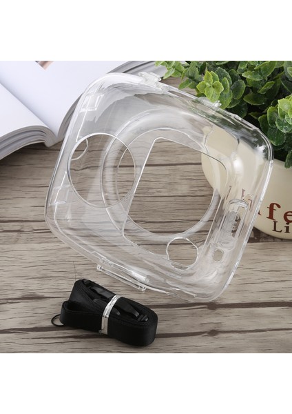 Fujıfılm Instax Square SQ10 Için Kayışlı Kılıf - Şeffaf (Yurt Dışından)