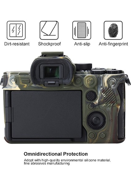 Sony A7 Iv Için Yumuşak Silikon Koruyucu Kılıf - Yeşil (Yurt Dışından) modelleri
