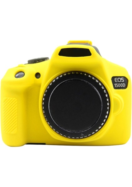 Canon Eos 1300D / 1500D Için Silikon Koruyucu Kılıf - Sarı (Yurt Dışından) fiyatları